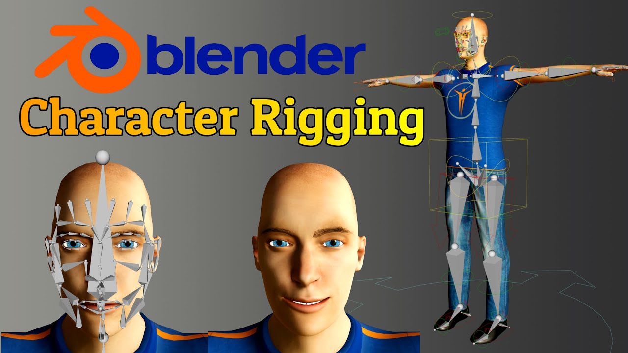 Blender 3.0 Tutorial | Human Meta Rig | Including Face Rigging