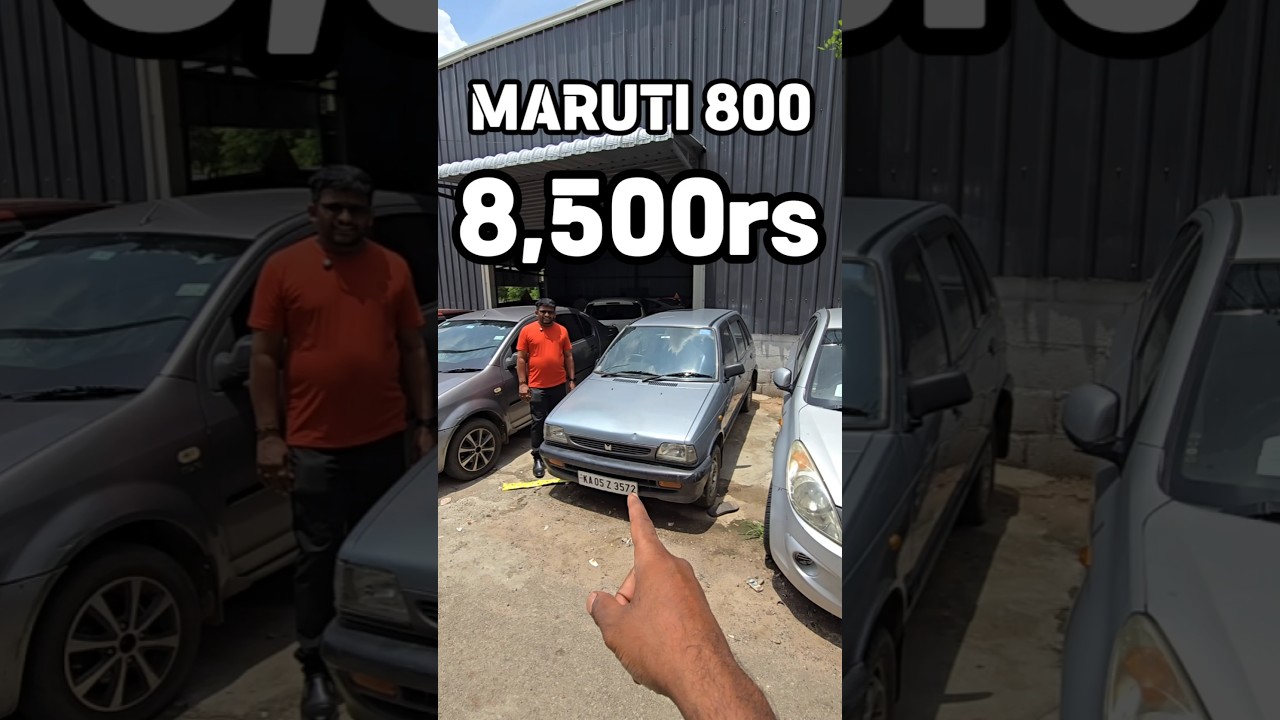 Affordable Maruti 800 for Sale – Only ₹800! 🚗