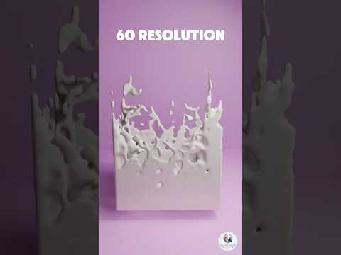 Guide to Fluid simulation 🥛💦🔥in Blender 3D #blender #simulation #learning #3danimation