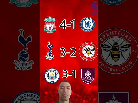 ผลฟุตบอลพรีเมียร์ลีก เมื่อคืนที่ผ่านมา