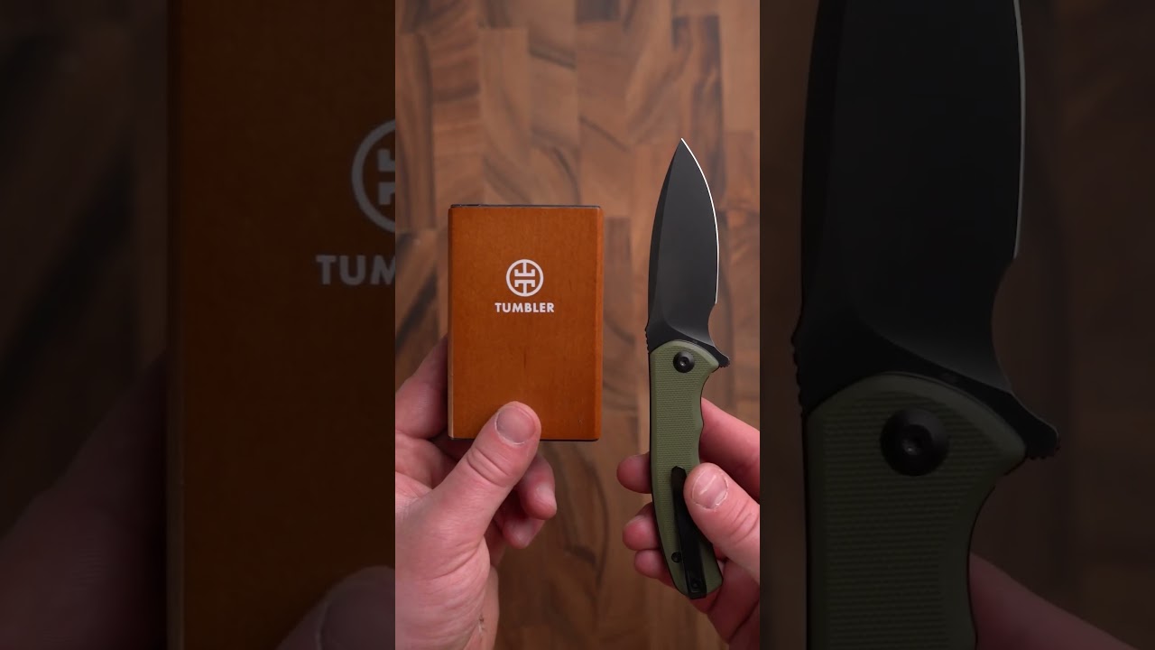 Sharper CIVIVI Pocket Knife with Tumbler Sharpener 🔪