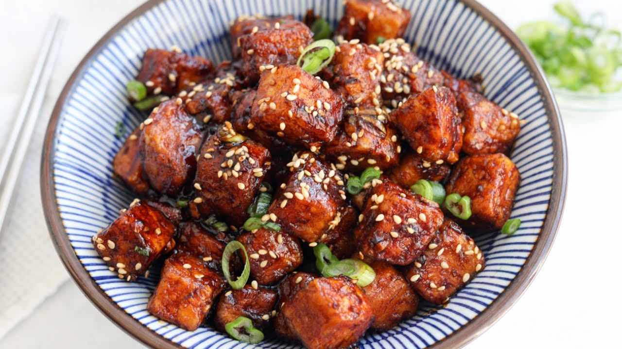 Crispy Soy Garlic Tofu Recipe 🍽️