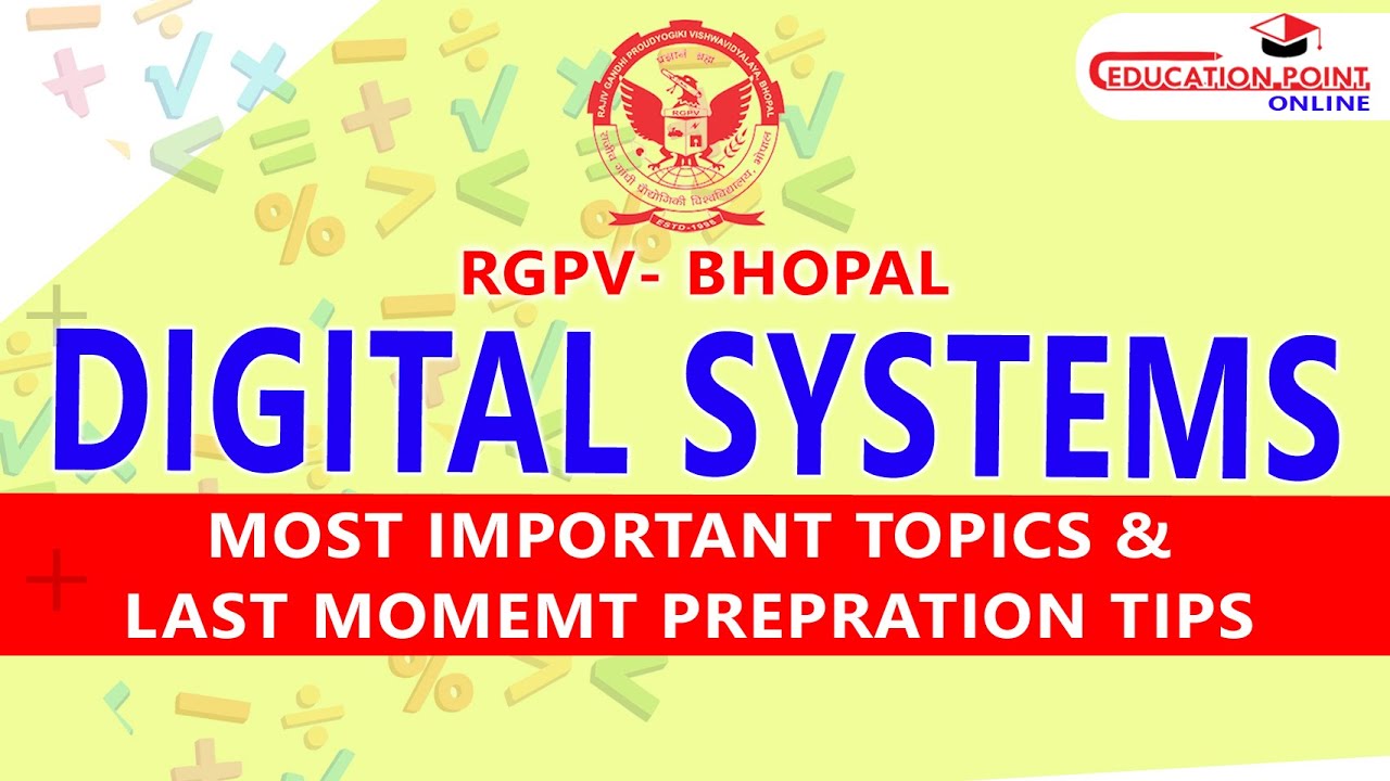 RGPV Digital Systems: Key Topics for CSE, CyberSecurity & IT Branches
