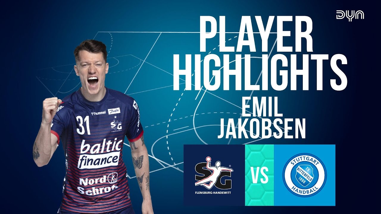 Emil Jakobsen Shines in Exciting Match Against TVB Stuttgart | DAIKIN HBL Highlights 🏐