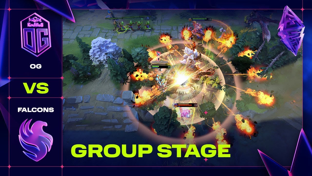 FALCONS vs OG - Dota 2 Highlights 🎮