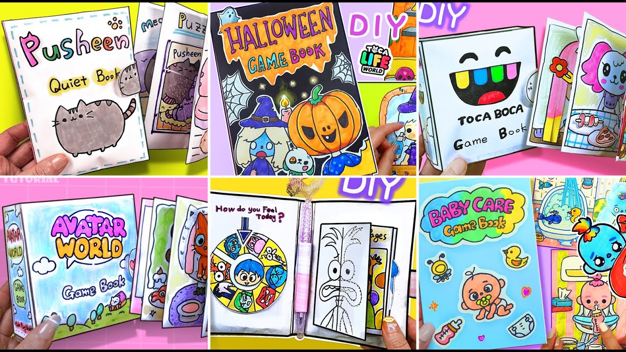 DIY All-in-One Game Book Compilation 🎮