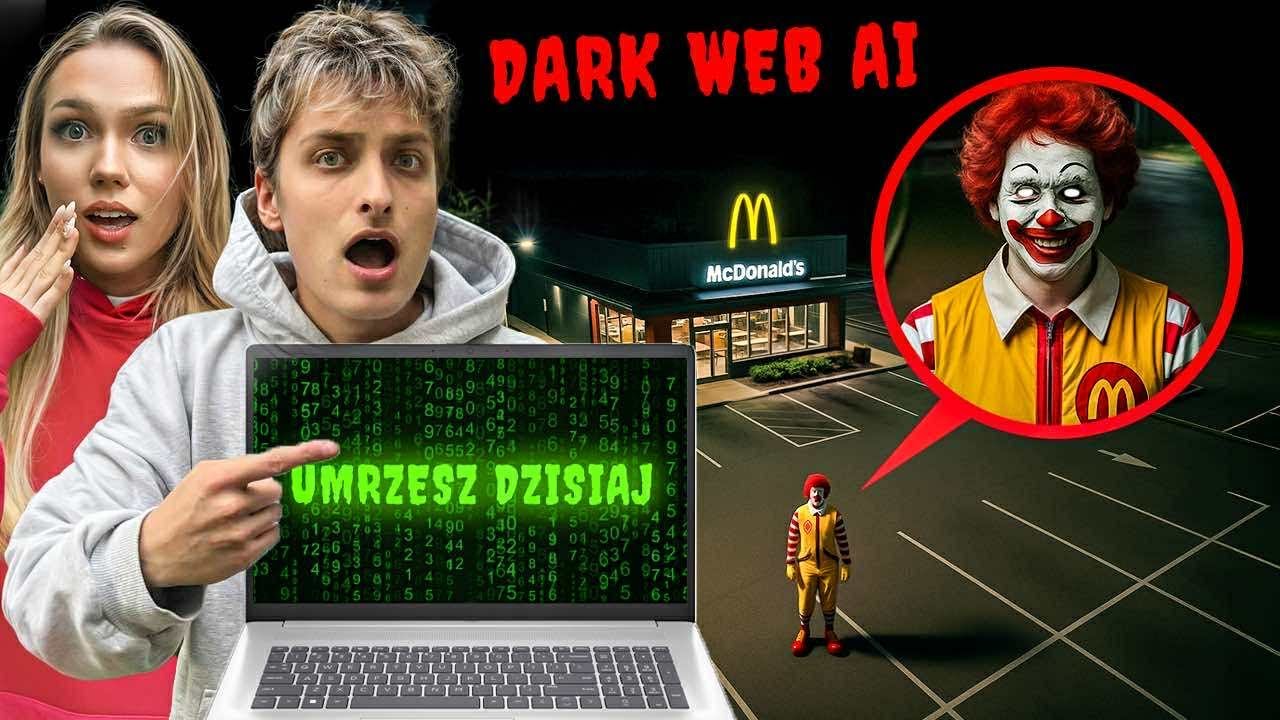 Nie loguj się na Darkweb AI w McDonald's! 🚫