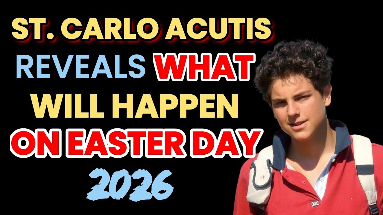 St. Carlo Acutis Predicts Easter 2026 🔮