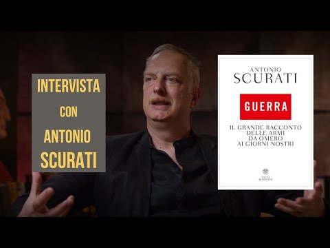 Antonio Scurati racconta la guerra da Omero ai giorni nostri, in un libro necessario e attualissimo