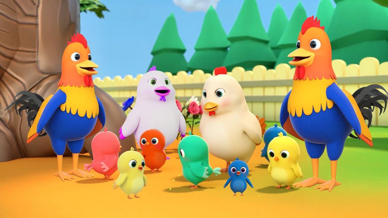 Con Gà Trống & Gà Con - Nhạc Thiếu Nhi Vui Nhộn 🐥