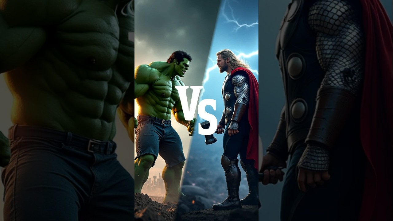 Epic Battle: Thor & Hulk vs Multiple Heroes & Villains ⚔️