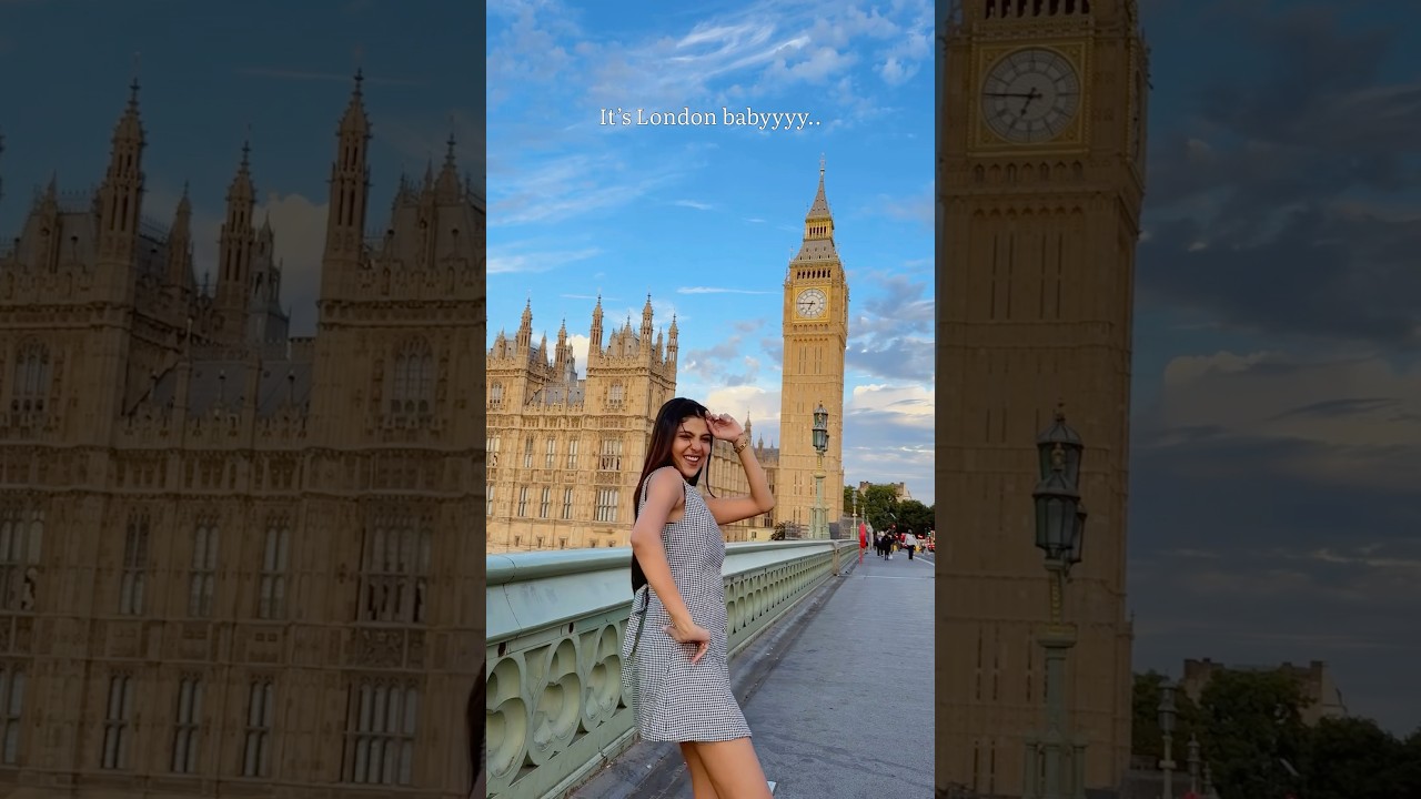Epic Birthday Trip to London 🇬🇧 | Stunning Transition Reel & Travel Vlog Reveal