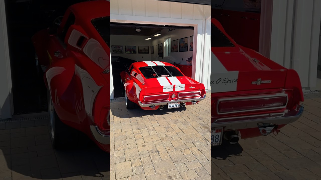 Unleash the Power: 800HP NASCAR Mustang Fastback 🏁