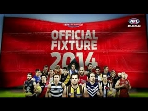 2014 AFL Fixture Breakdown 🏉