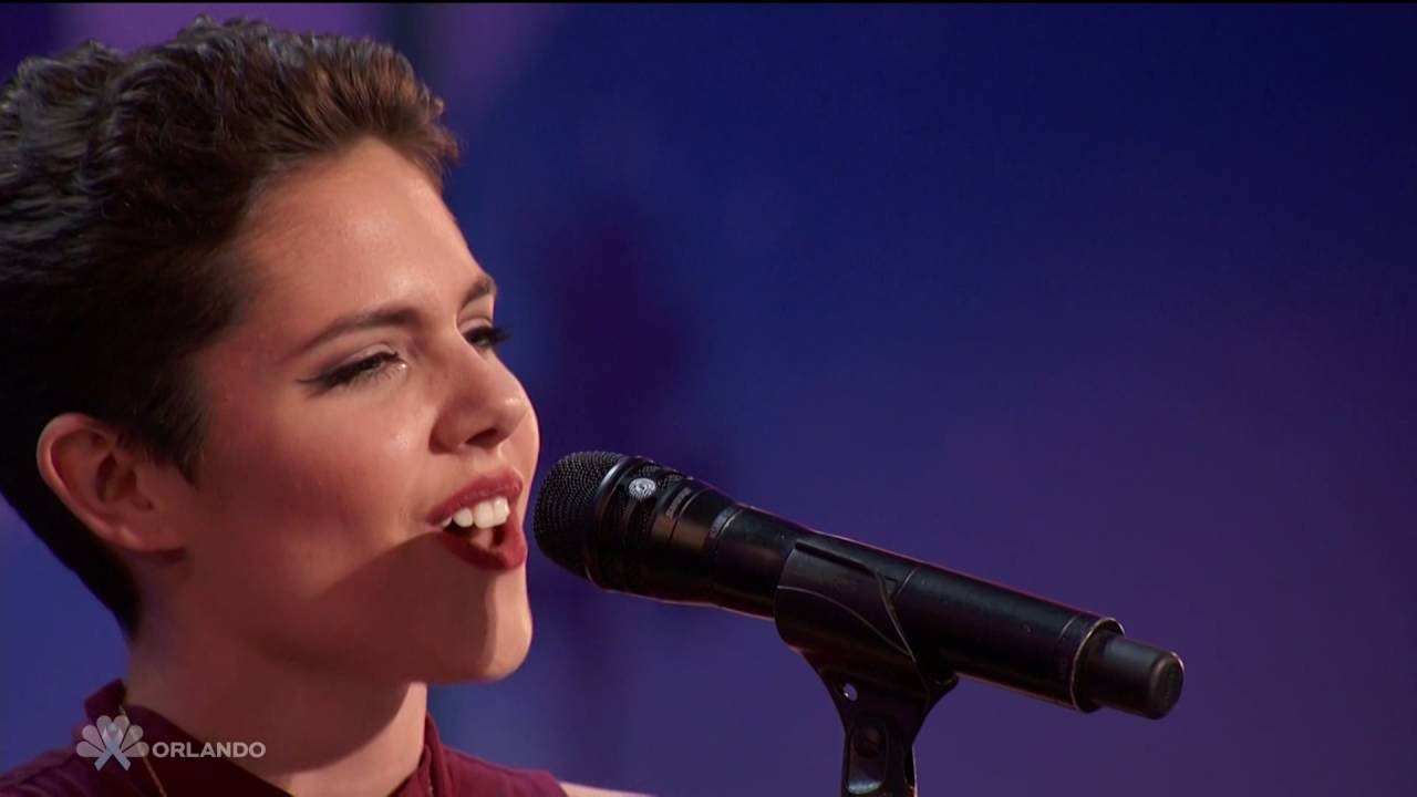 Watch 16-Year-Old Calysta Bevier's Uplifting Golden Buzzer Performance on AGT 🎤