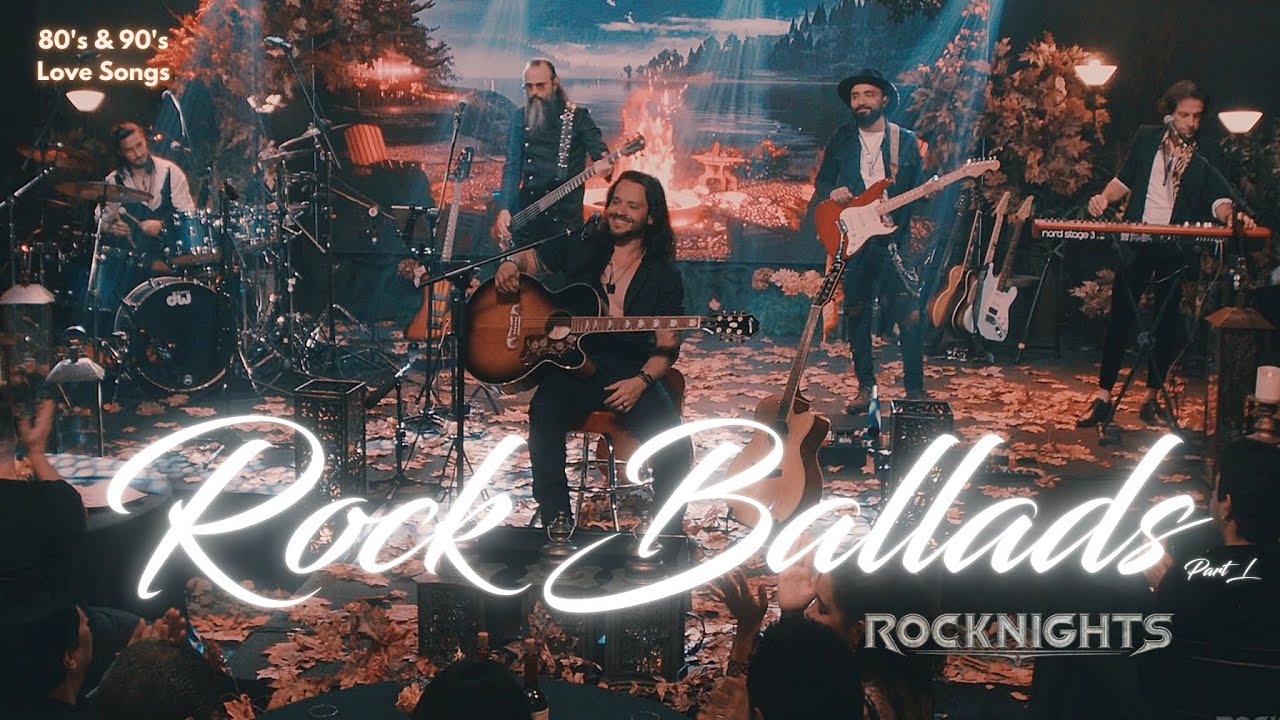 Rock Ballads – Part I 🎸 Live Classic Rock & Romantic Hits from the '80s & '90s