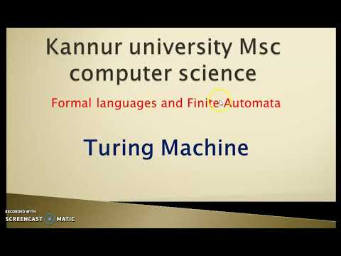 TURING MACHINE INTRODUCTION | turing machine in finite automata