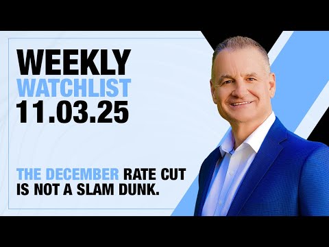 Weekly Watchlist - 11/3 - Buy the Rumor, Sell the News
