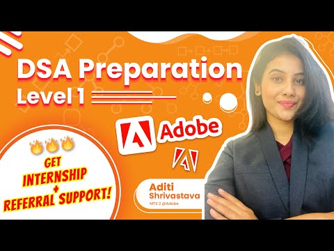 DSA Level 1 | Aditi Shrivastava | Mentorship Program