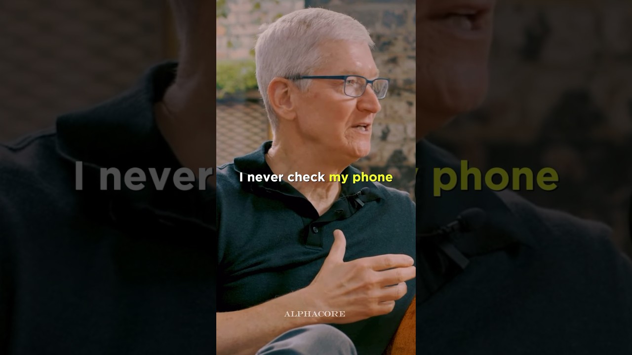 A Day in the Life of Apple CEO Tim Cook