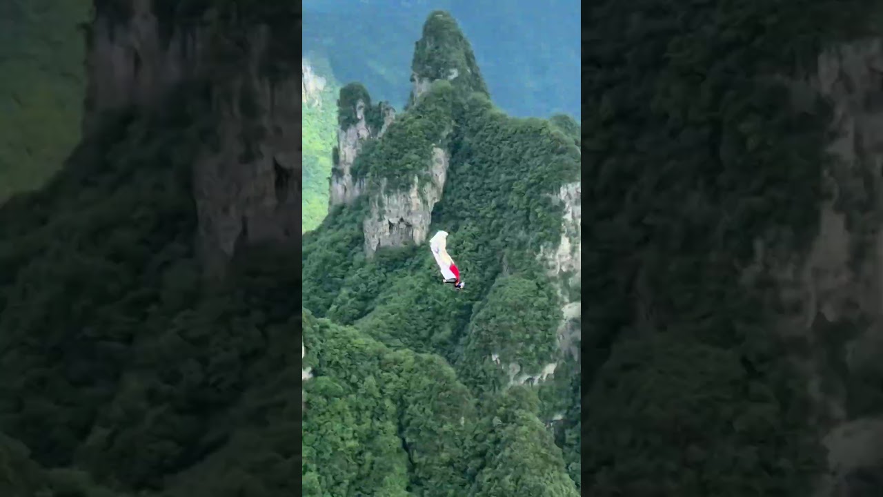 Wingsuit Flies Over World's Tallest Bridge 🌉