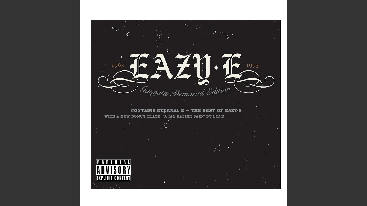 Real Muthaphuckkin' G's by Eazy-E 🎤