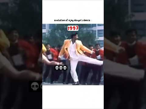 Ajay Devgn’s Dance Evolution Be Like: From “Don’t” to “Done”! 😂🔥 #memes #youtubeshorts #viral