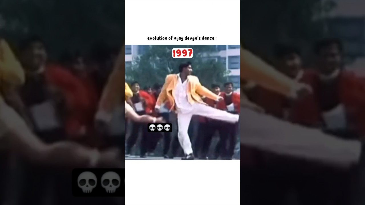 Ajay Devgn’s Dance Transformation: From Stiff to Smooth Moves! 😂🔥