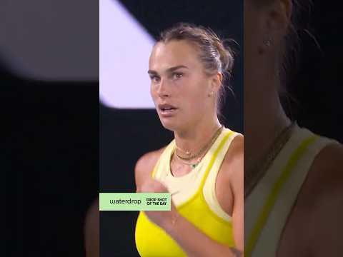 Sabalenka has FEATHER touch! 🪶