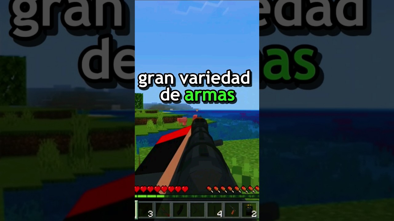 Mejor Mod de Armas para Minecraft Bedrock 1.20 🎮