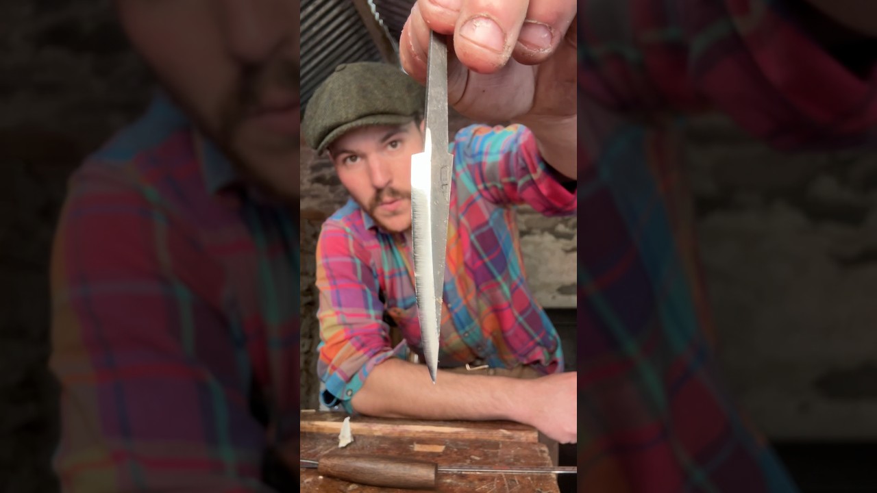 Crafting a Bog Oak Handle for My Slöjd Knife 🪓