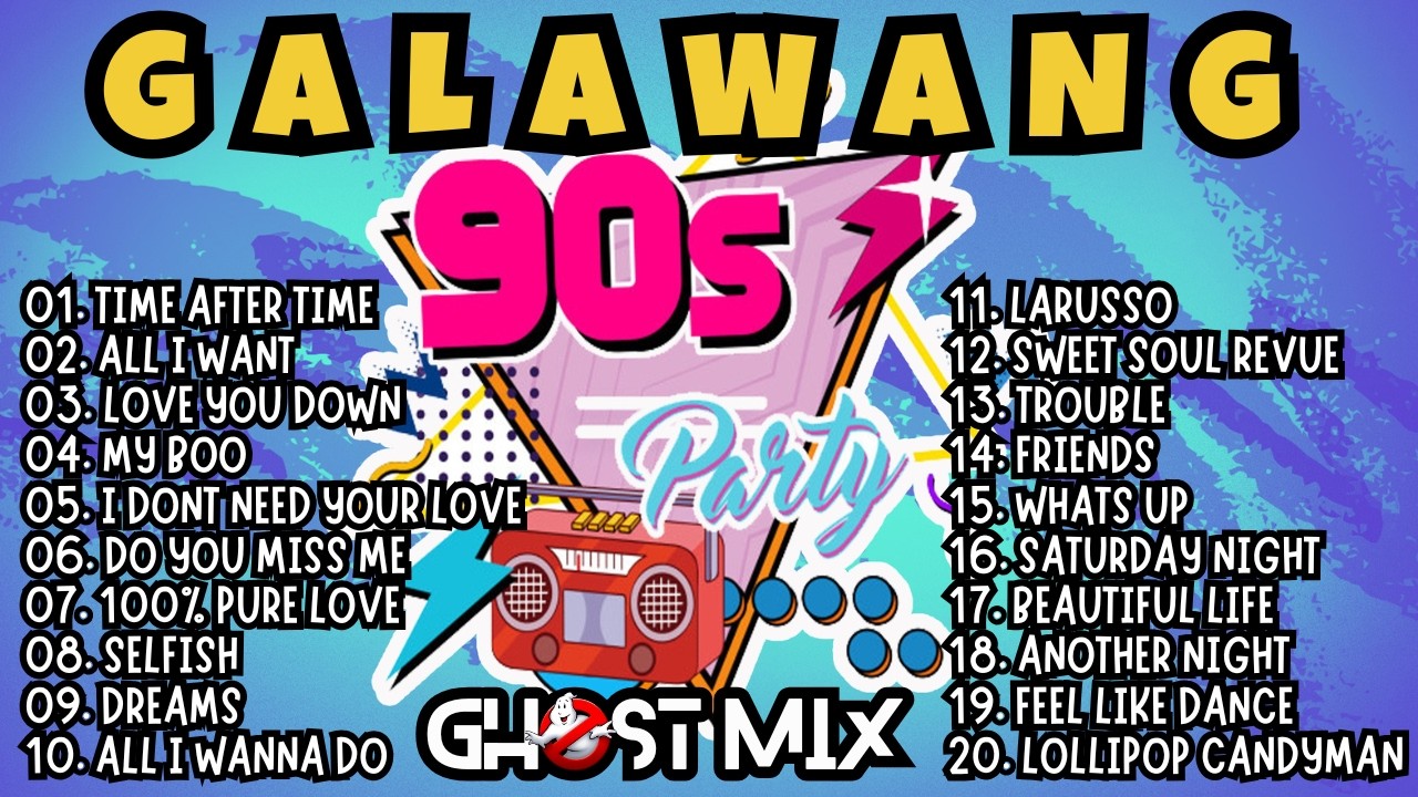 90's Ghost Mix: Nonstop Campus Dance Hits 🎶