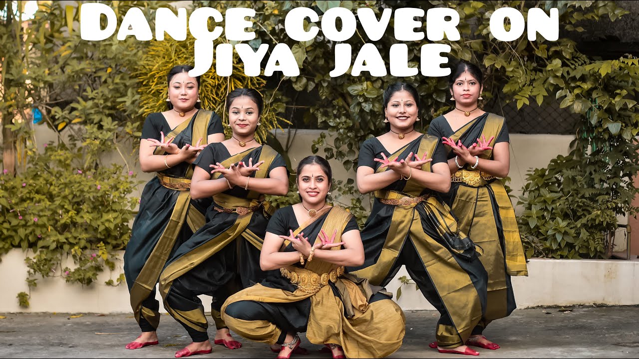 Jiya Jale | Semi-Classical Dance Cover | Bharatnatyam 💃