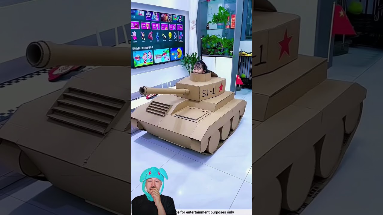 Kardus Tank Masuk Keladam 😁