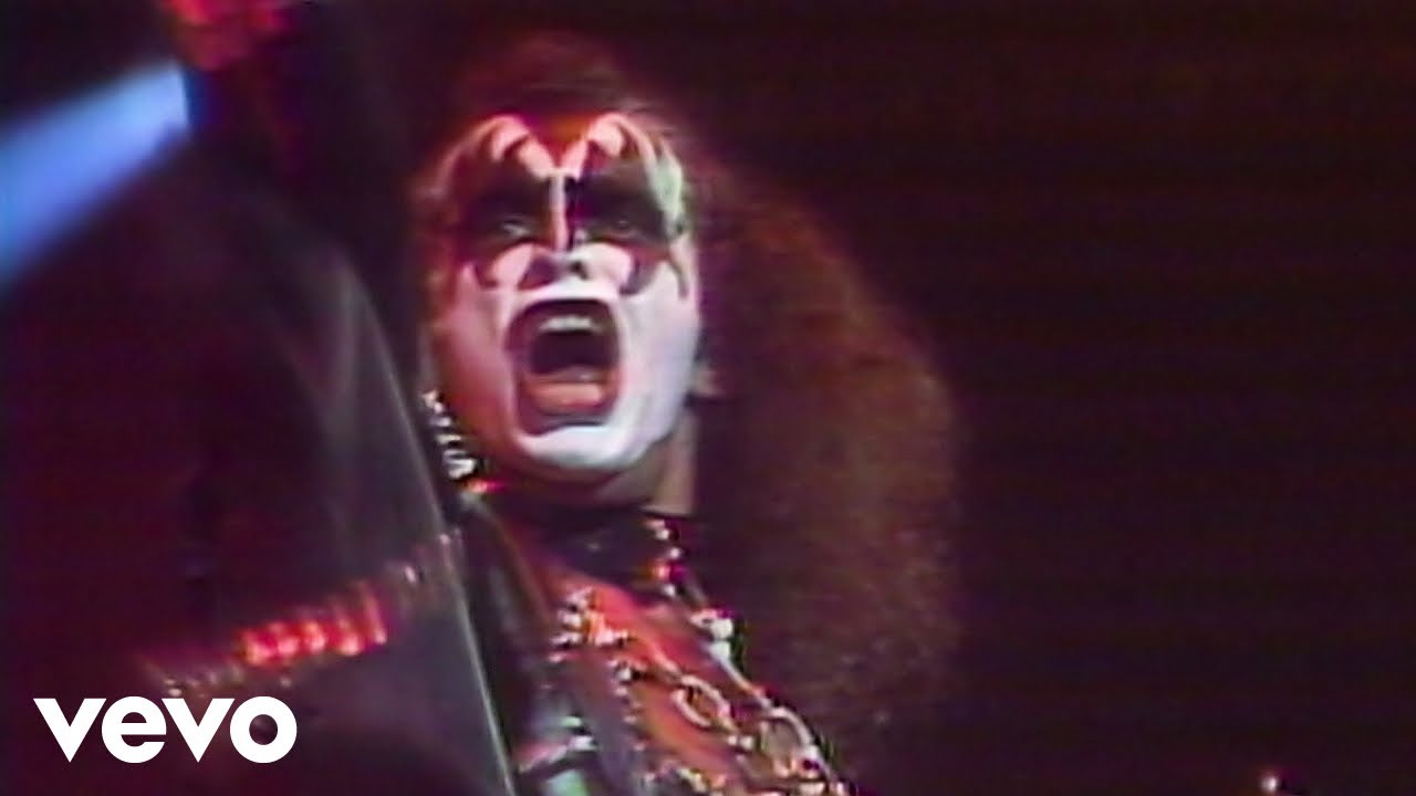Kiss Performs 'Rock And Roll All Nite' | Classic 1975 Music Video 🎸