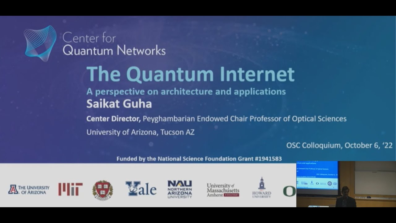 The Quantum Internet by Saikat Guha 🌐