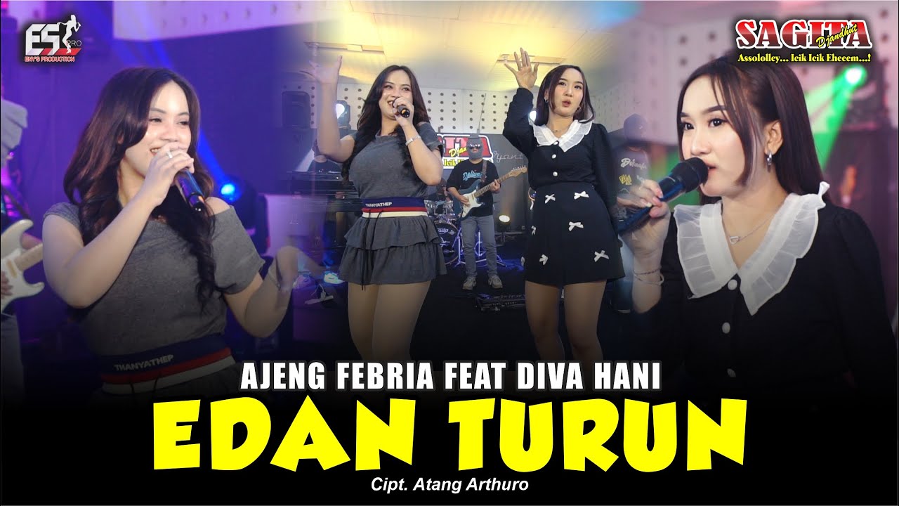 Edan Turun by Ajeng Febria & Diva Hani 🎶