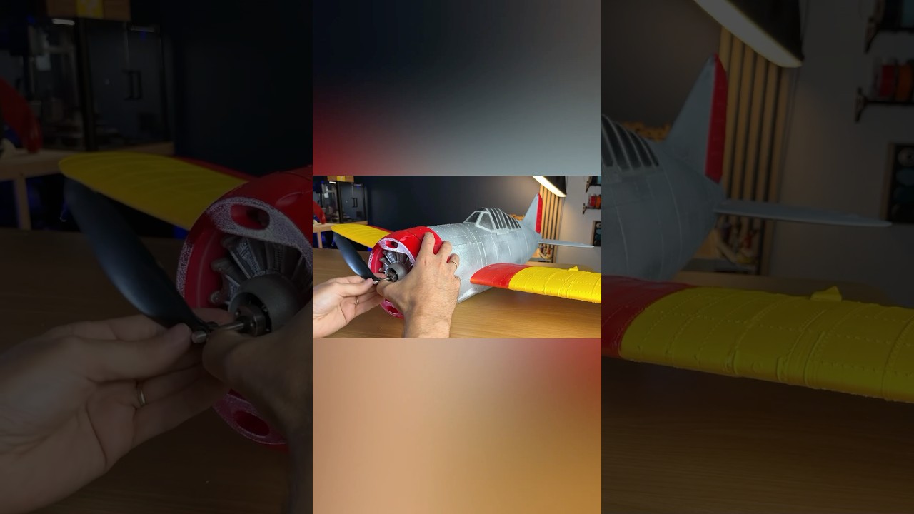 Avion RC 3D Imprimé Complet ✈️