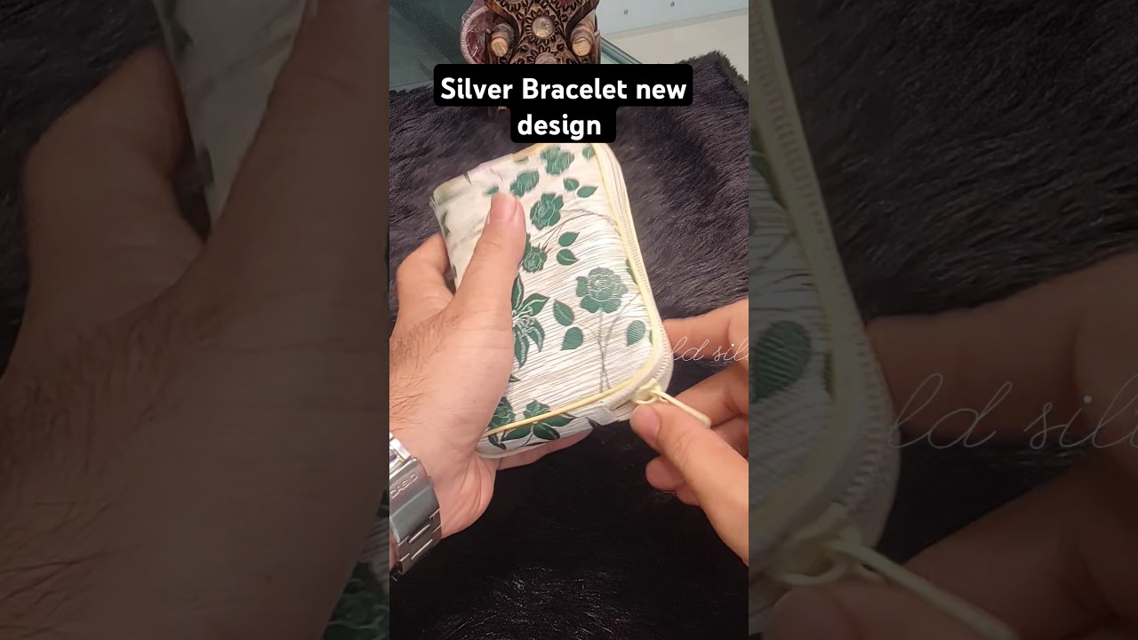 Italian Silver Bracelet Design for Men