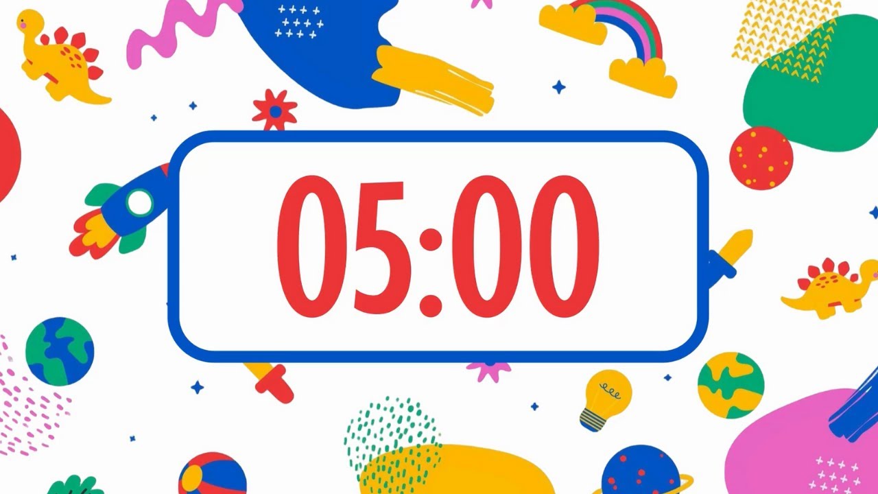 5-Minute Kids Cleanup Timer Song 🎶