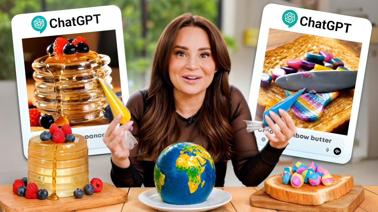 I Turned Fake AI Food Videos Into Real Delicious Dishes! π½οΈ