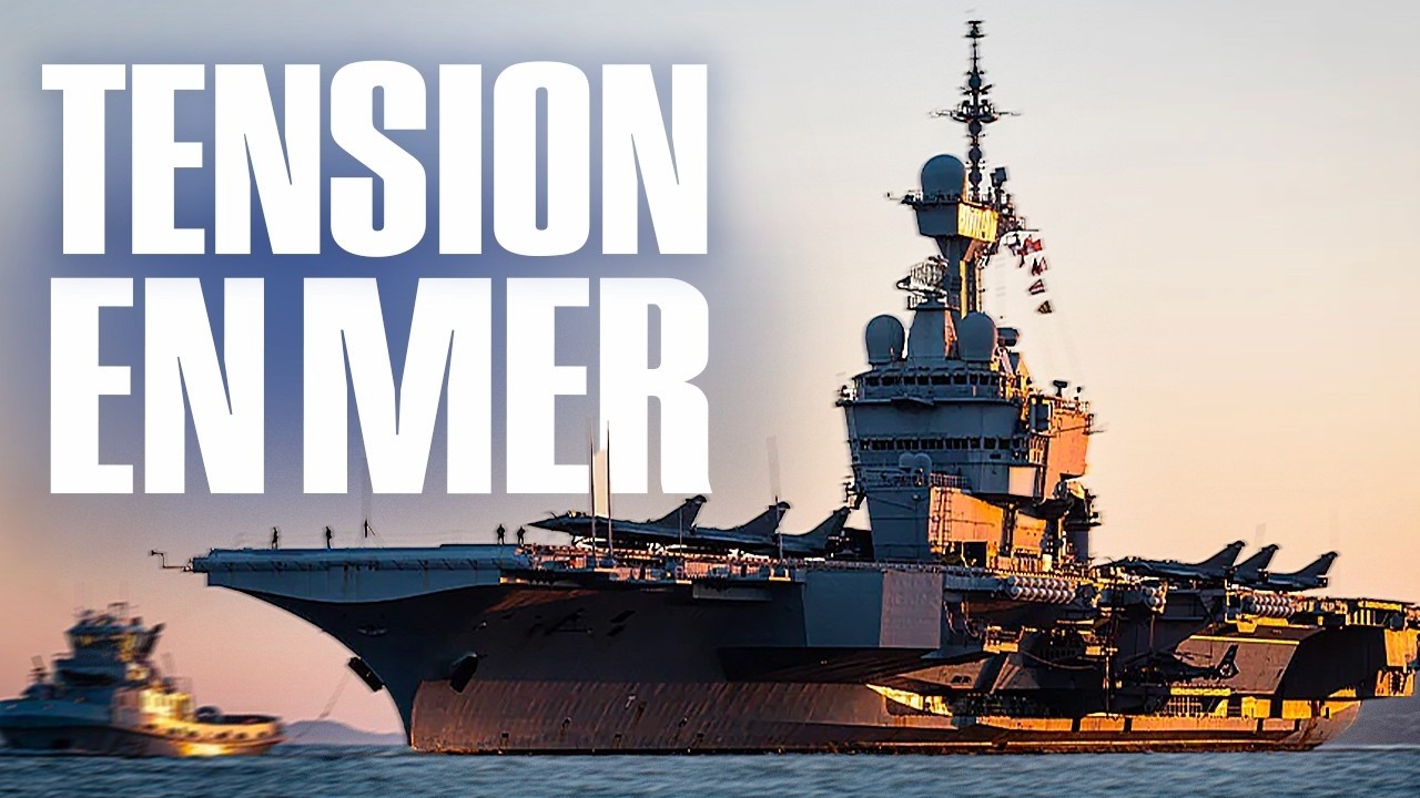 Guerre USA-Iran : Immersion dans le porte-avions Charles de Gaulle 🚢