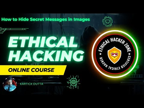 How to Hide Secret Messages in Images |  Steganography Tutorial #Steganography #Cybersecurity