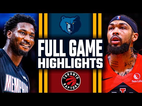 Memphis Grizzlies vs Toronto Raptors - FULL GAME HIGHLIGHTS | November 2, 2025 NBA Season