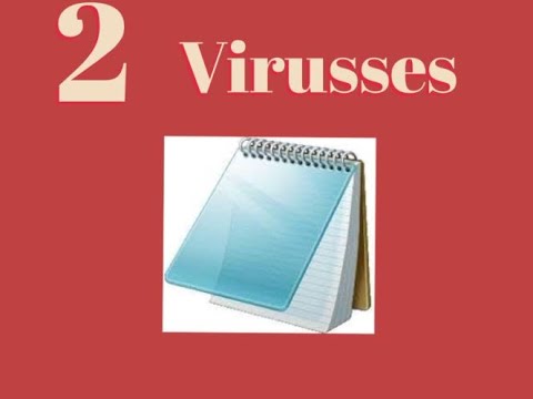 How to make 2 harmless viruses to prank friends with Notepad | Very easy | Mr. Anything