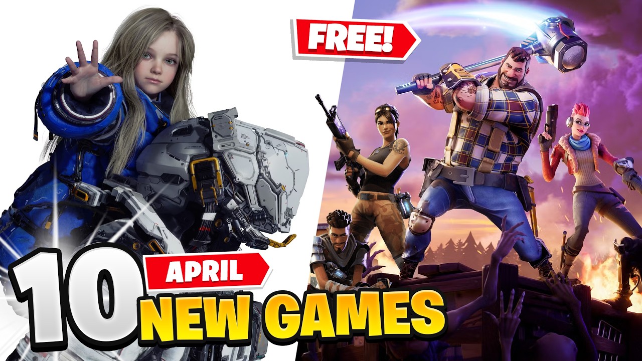 10 Top 10 New Games & 3 Free Releases in April 2026 🎮