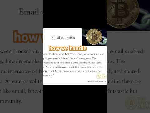 Email vs Bitcoin #bitcoindominance #cryptoeducation #cryptocurrency #viralvideo #blockchain #viral