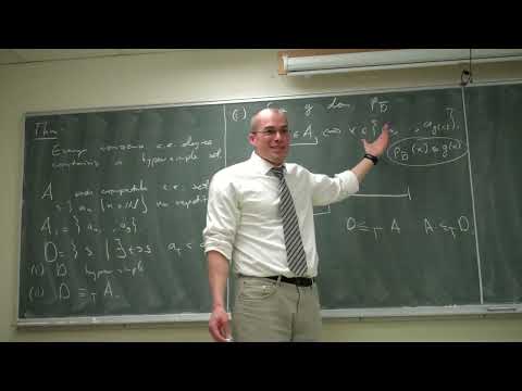 Computability Theory - Lecture 19 - Bart Kastermans