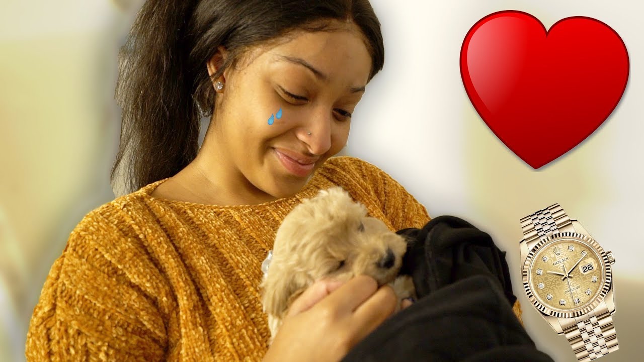 Surprising Her with a Puppy & $15K Rolex 🎁