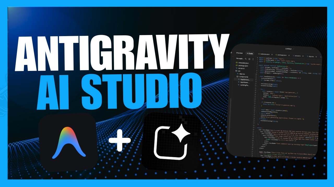 Google's Antigravity AI Studio Boosts Code Development π